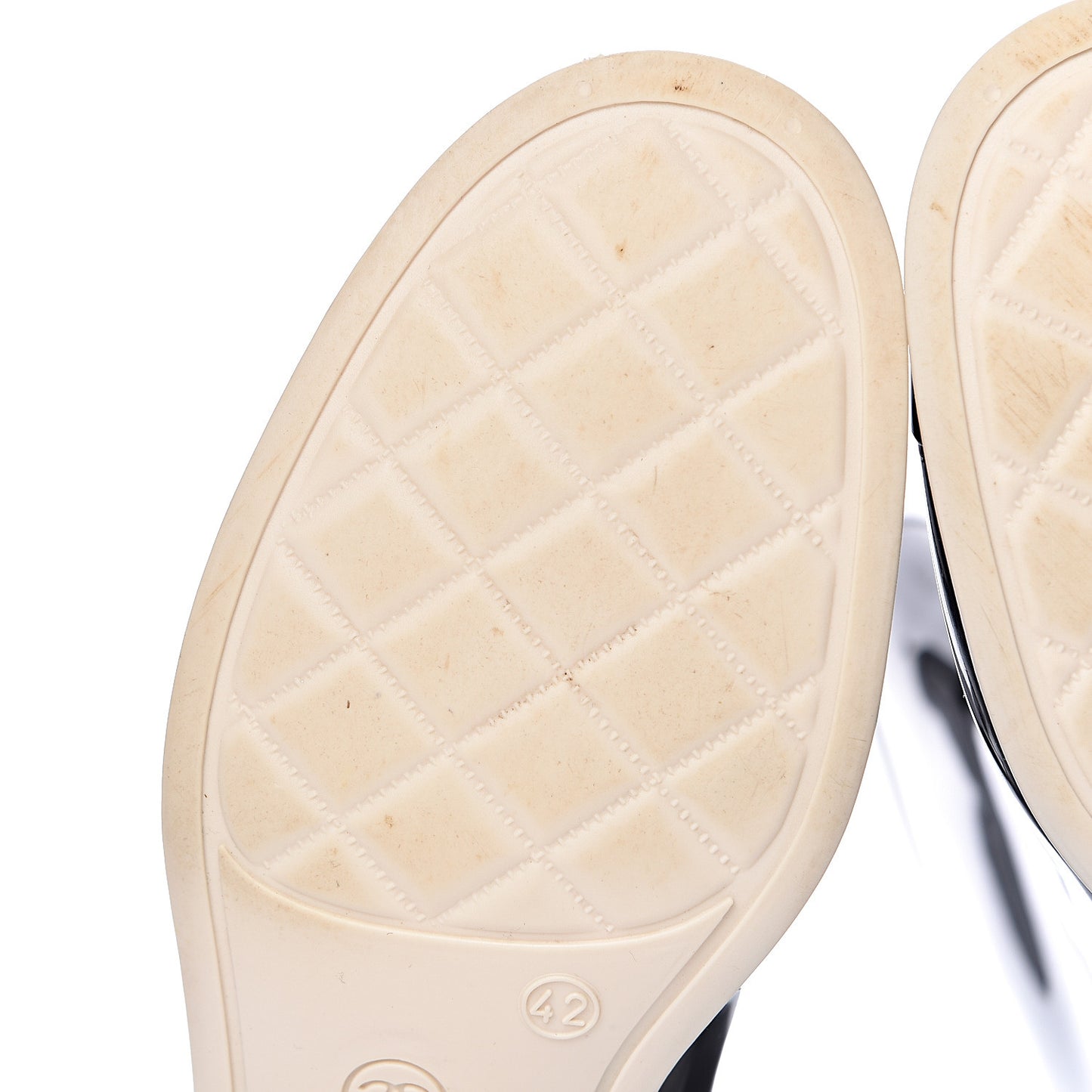 Rubber Camellia Rain Boots 42 Black