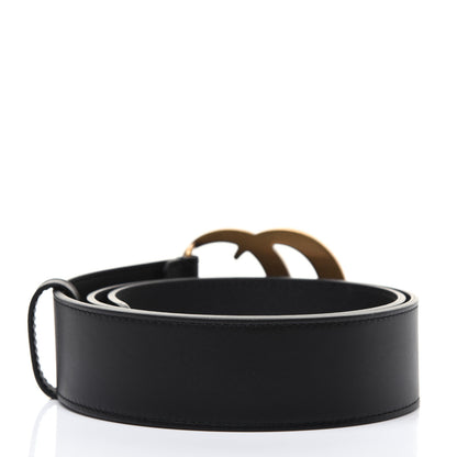 Gucci Calfskin Double G 40mm Belt 75 30 Black 2 of 10