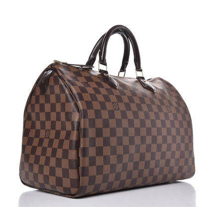Louis Vuitton Damier Ebene Speedy 35 3 of 8