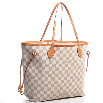 Louis Vuitton Damier Azur Neverfull MM 3 of 7