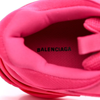 Balenciaga Fabric Mesh Mens Triple S Sneakers 42 Fluo Pink 7 of 8