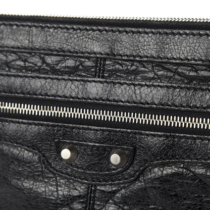 Balenciaga Agneau Arena Classic Hardware Medium Clip Black 8 of 8