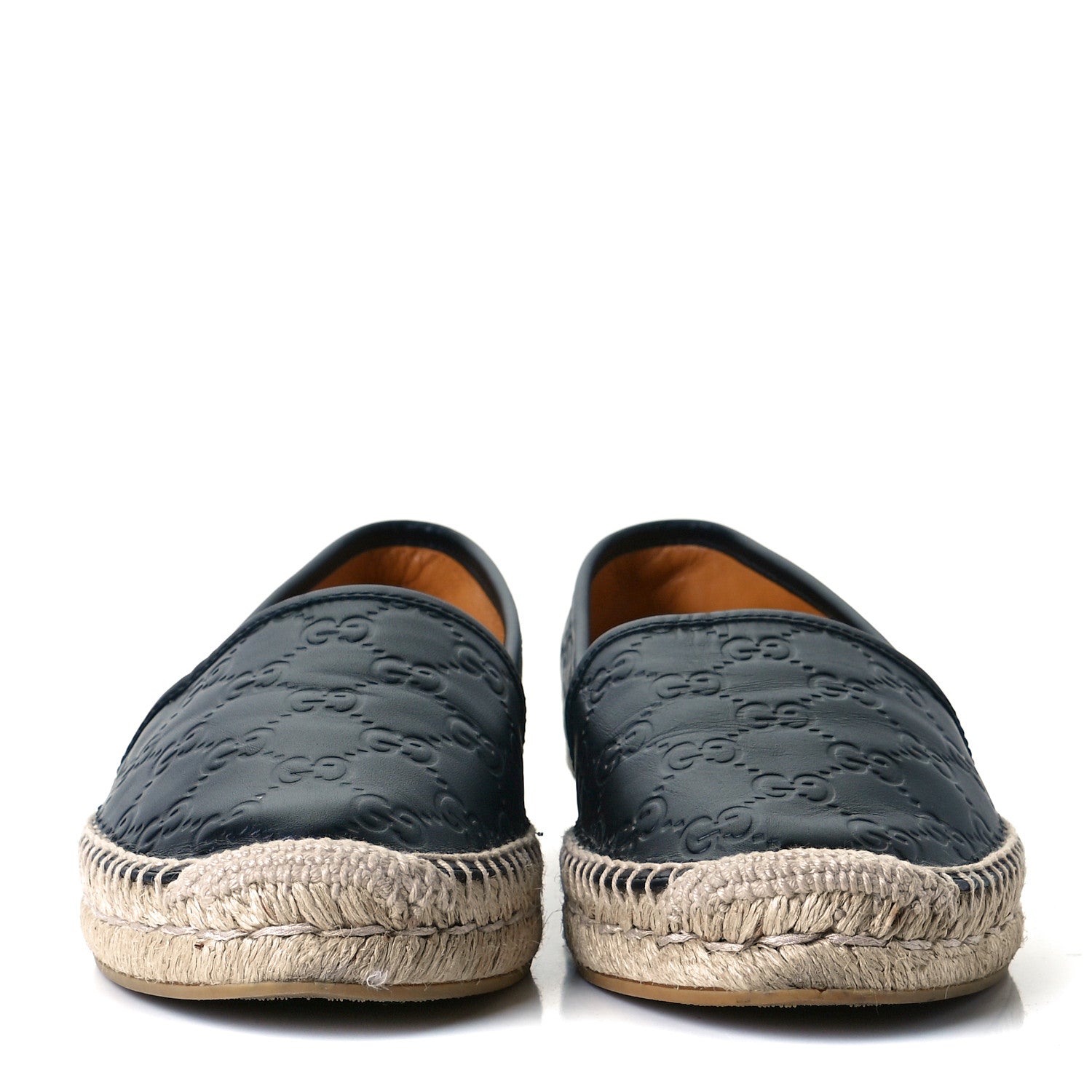 Gucci Guccissima Signature Espadrilles 40 Black 3 of 10