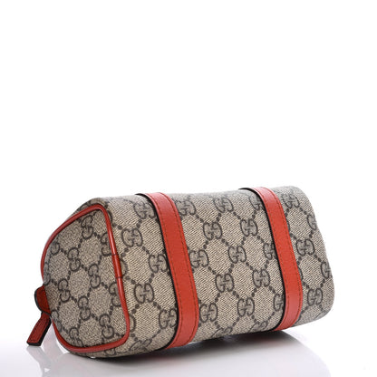Gucci GG Supreme Monogram Kid's Mini Joy Boston Orange 4 of 6