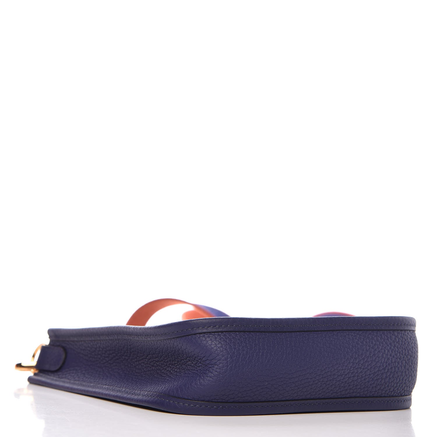 Hermes Taurillon Clemence Amazone Evelyne TPM Bleu Encre 4 of 9