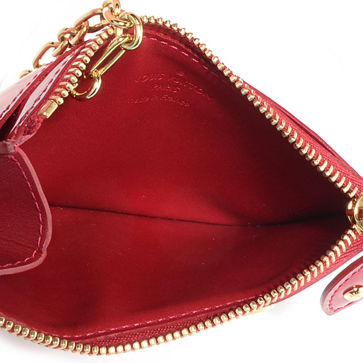 Louis Vuitton Vernis Key Pouch Pomme D'Amour 6 of 8