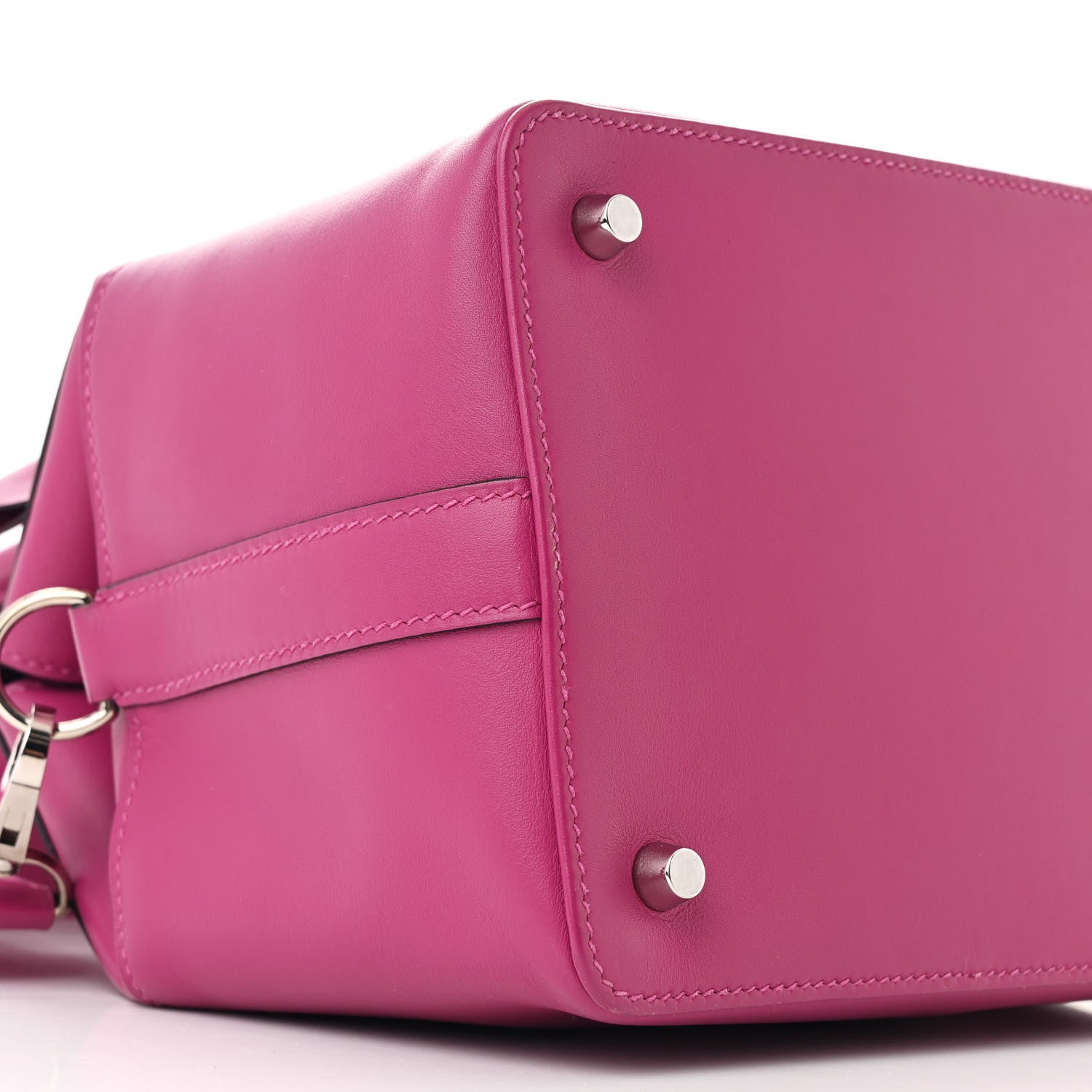 Hermes Swift Toolbox 20 Rose Pourpre 9 of 10
