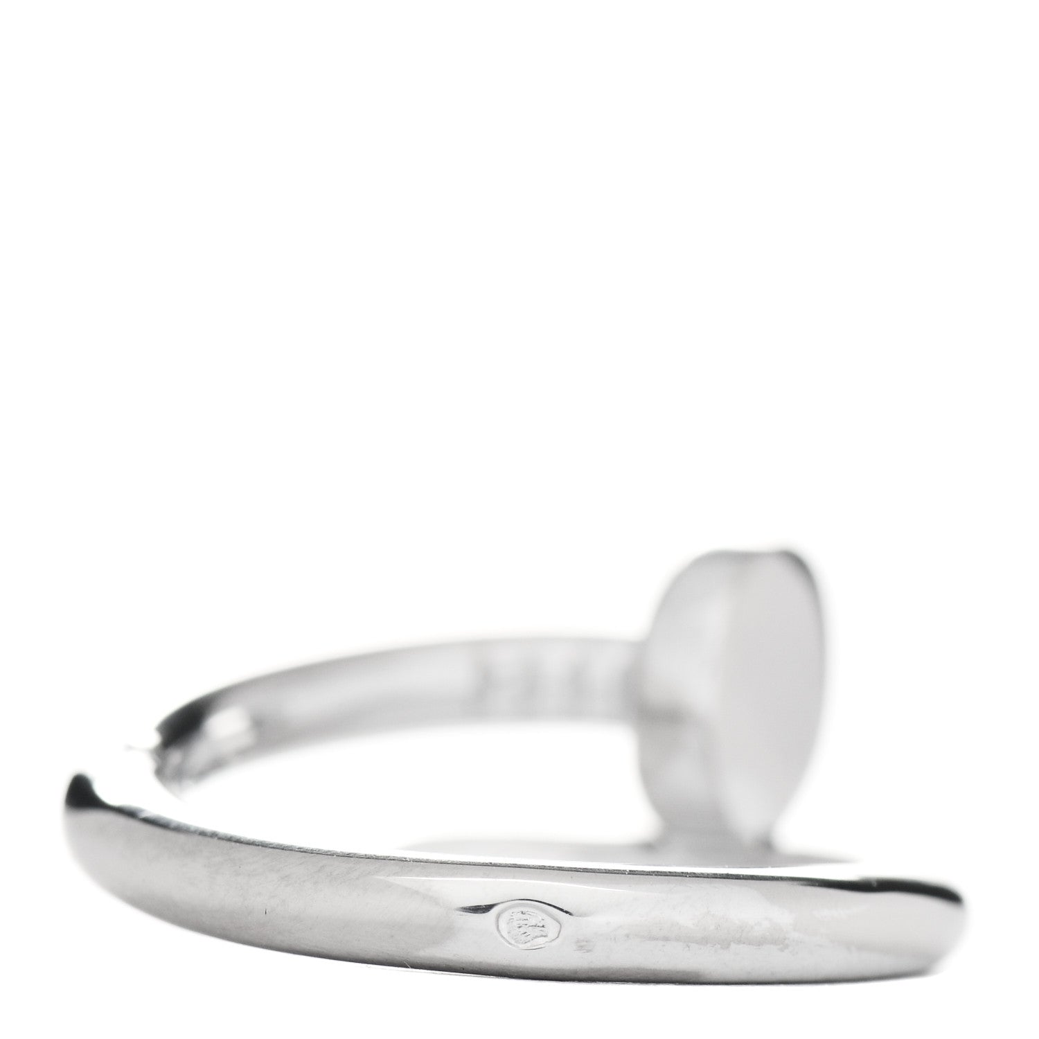 Cartier 18K White Gold Juste Un Clou Ring 50 5.25 3 of 5