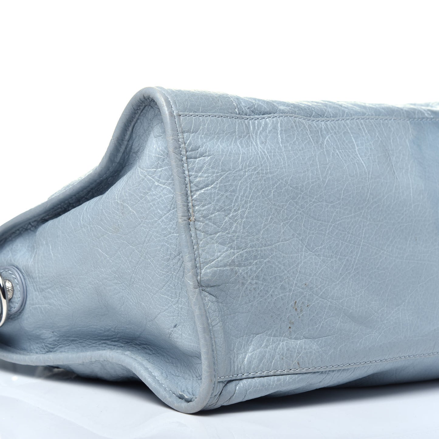 Agneau Giant 12 Silver Hardware Part Time Bleu Opaline