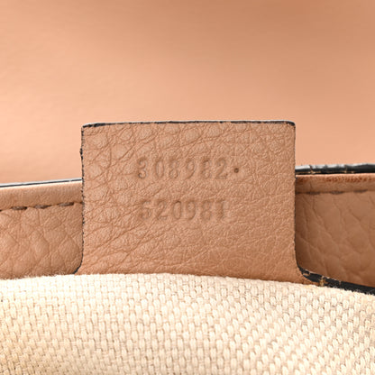 Gucci Pebbled Calfskin Medium Soho Chain Shoulder Bag Camelia 7 of 14