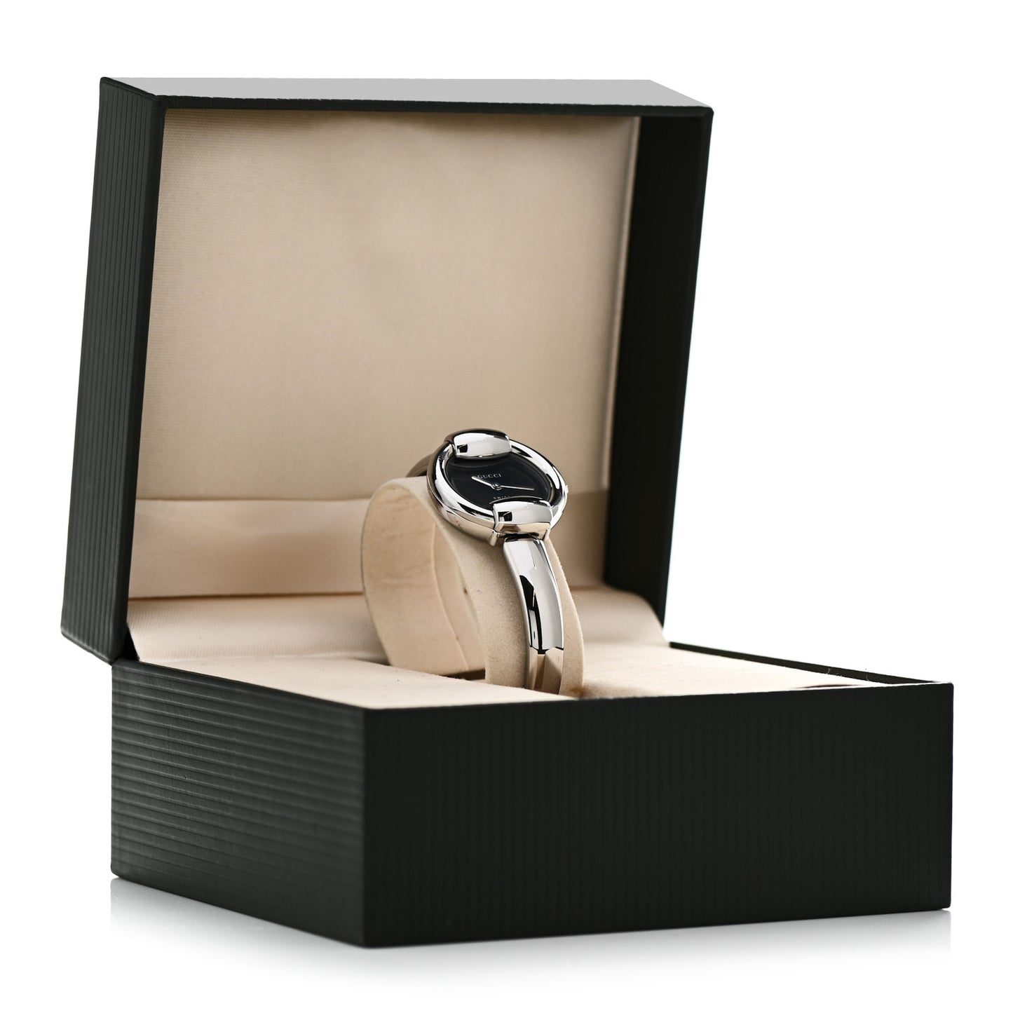 Stainless Steel 25mm 1400L Quartz Watch Black
