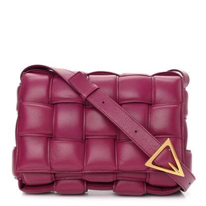 Bottega Veneta Nappa Maxi Intreccio Padded Cassette Crossbody Bag Cinnabar 1 of 10