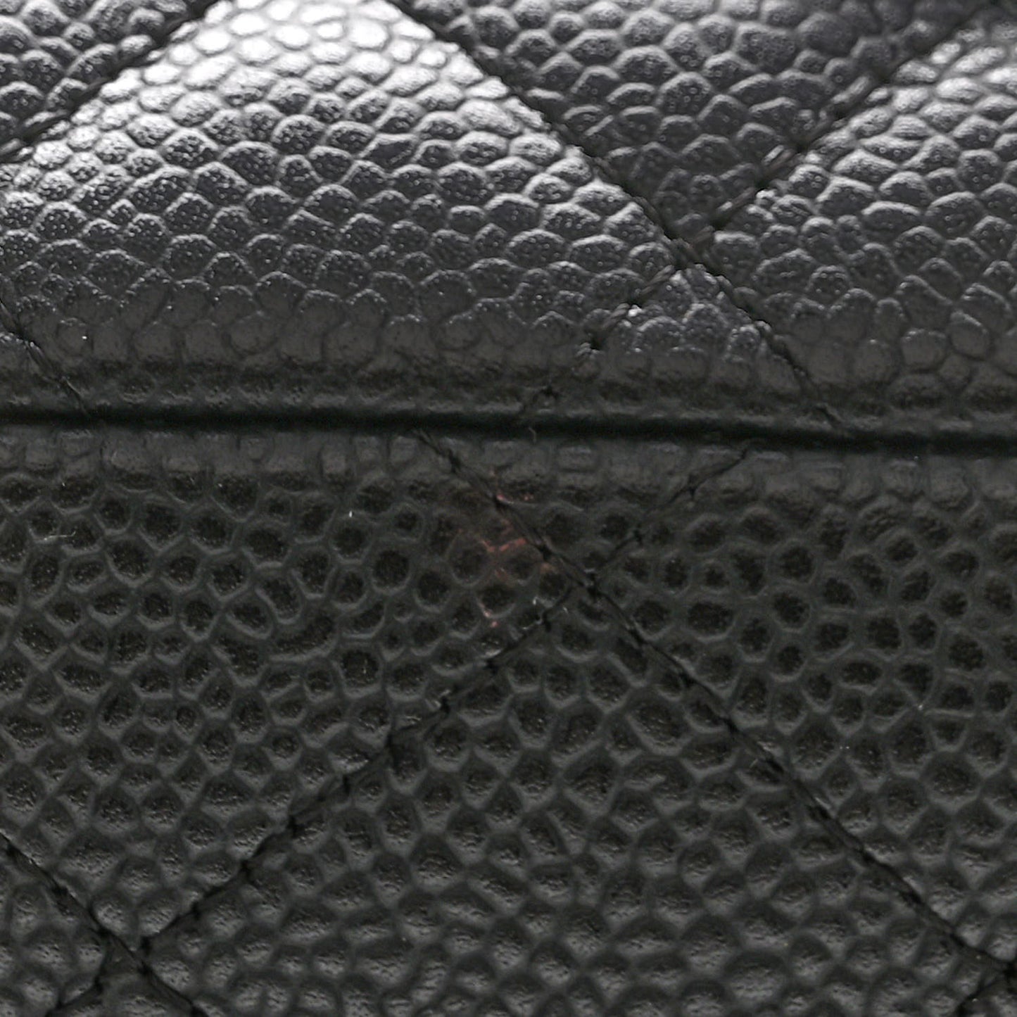 Caviar Quilted East West Flap Black