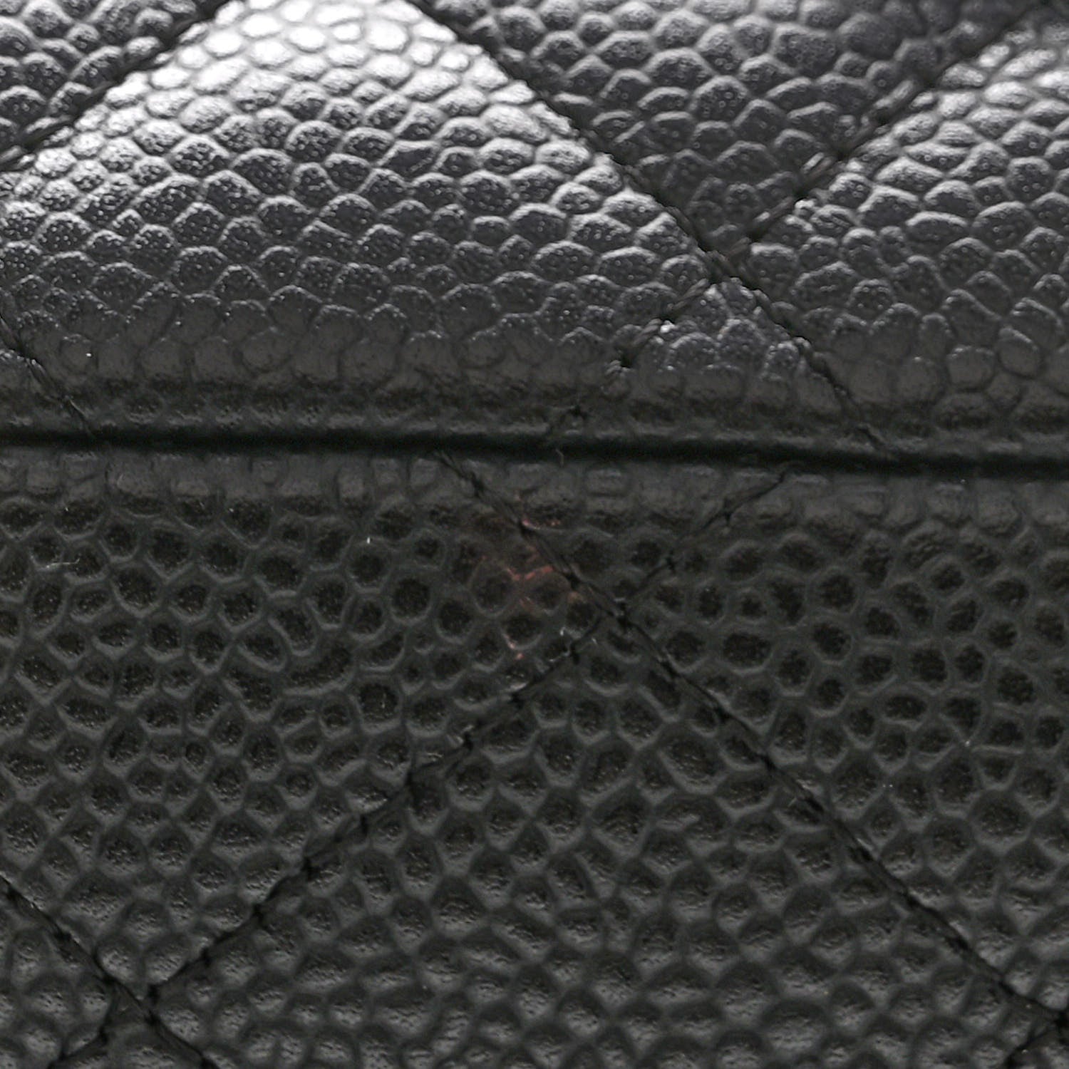 Chanel Caviar Quilted East West Flap Black 8 of 12