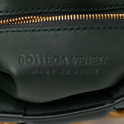 Bottega Veneta Lambskin Maxi Intreccio Padded Chain Cassette Crossbody Bag Inkwell 6 of 10