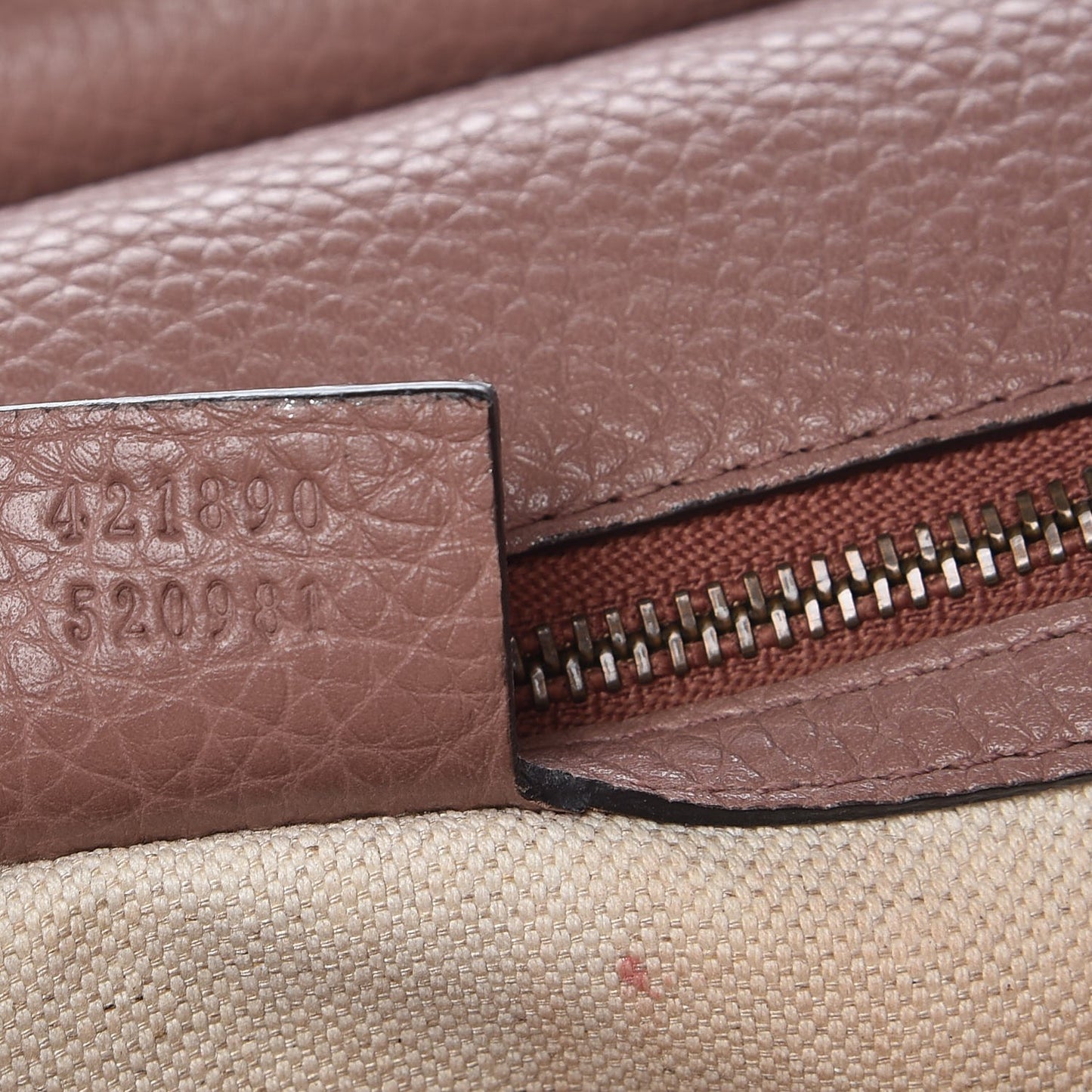 Calfskin Small GG Marmont Top Handle Bag Rosy Phard
