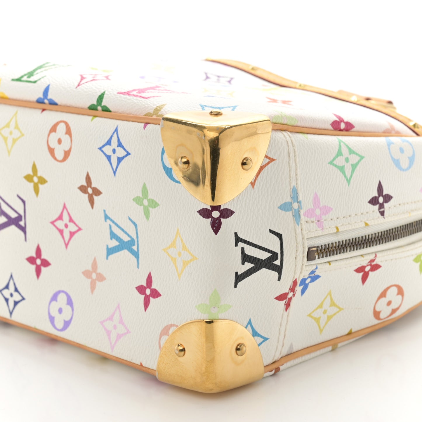 Monogram Multicolor Trouville White
