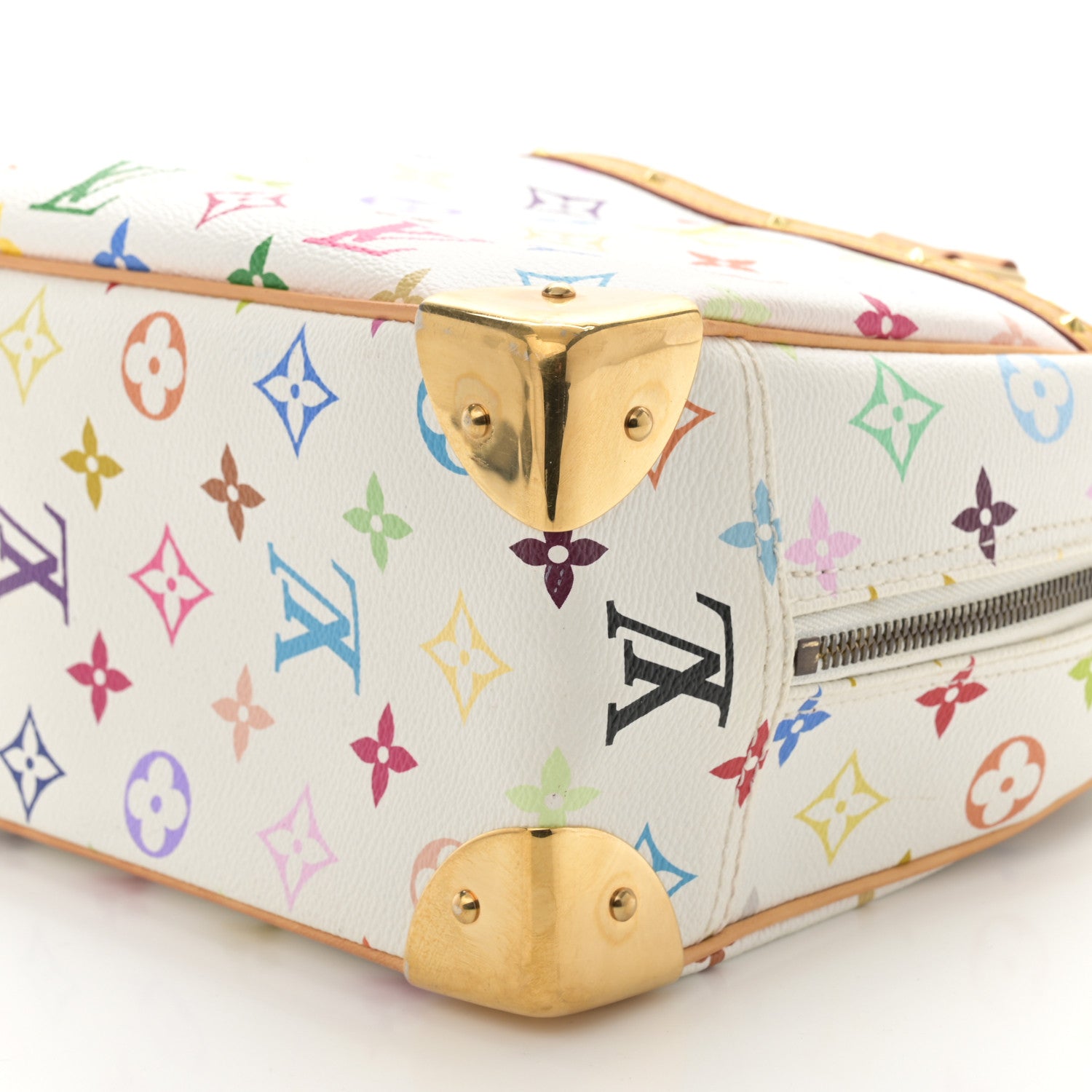 Louis Vuitton Monogram Multicolor Trouville White 9 of 9