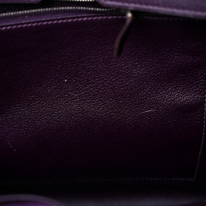 Hermes Taurillon Clemence Birkin 40 Raisin 41 of 46
