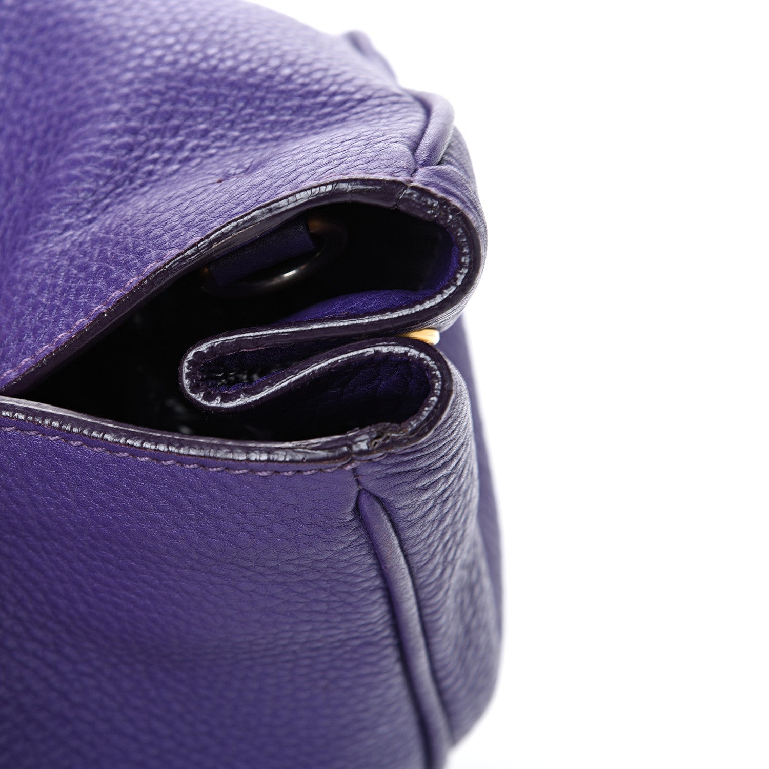 Prada Vitello Daino Tote Viola 21 of 23