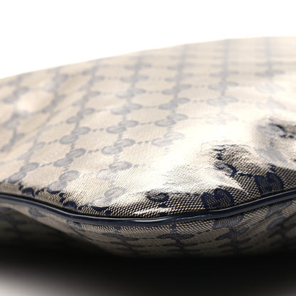 Gucci Crystal Monogram Messenger Bag Navy 9 of 10