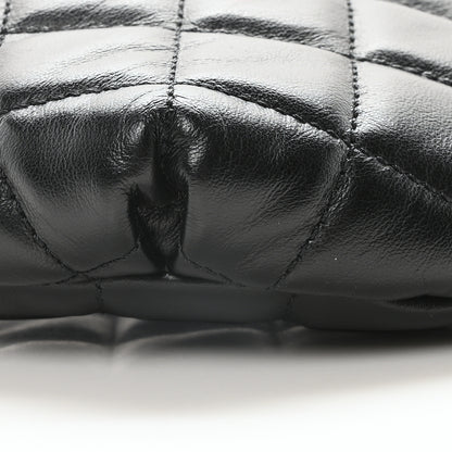 Chanel Calfskin Quilted Waist Belt Bag Black 9 of 10