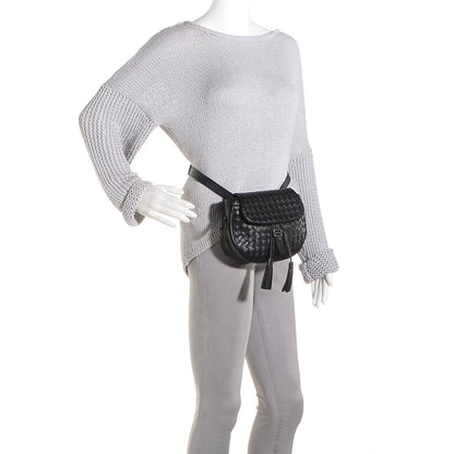 Bottega Veneta Nappa Intrecciato Small Belt Bag Nero Black 2 of 7