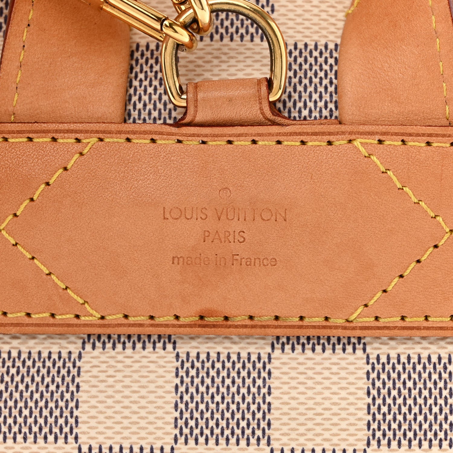 Louis Vuitton Damier Azur Sperone BB Backpack 6 of 15
