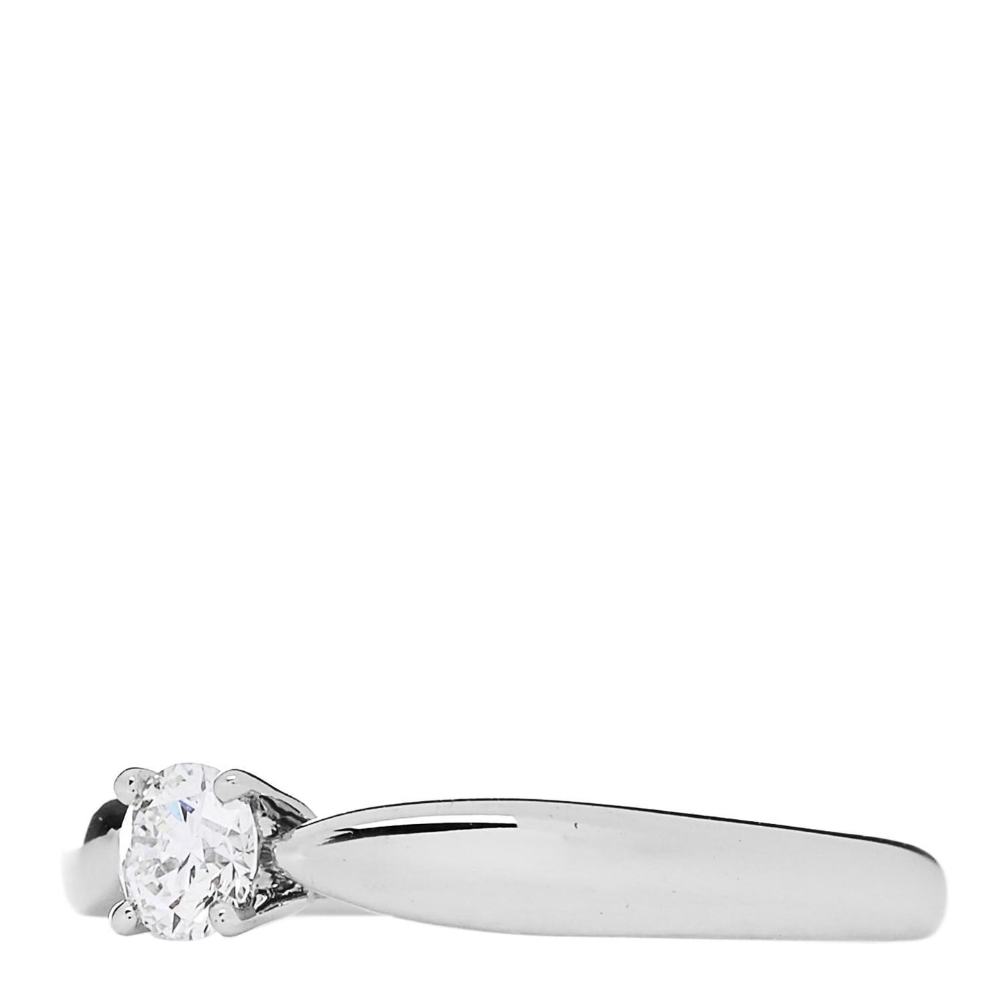 Platinum Diamond .19ct Harmony Solitaire Engagement Ring 49 5