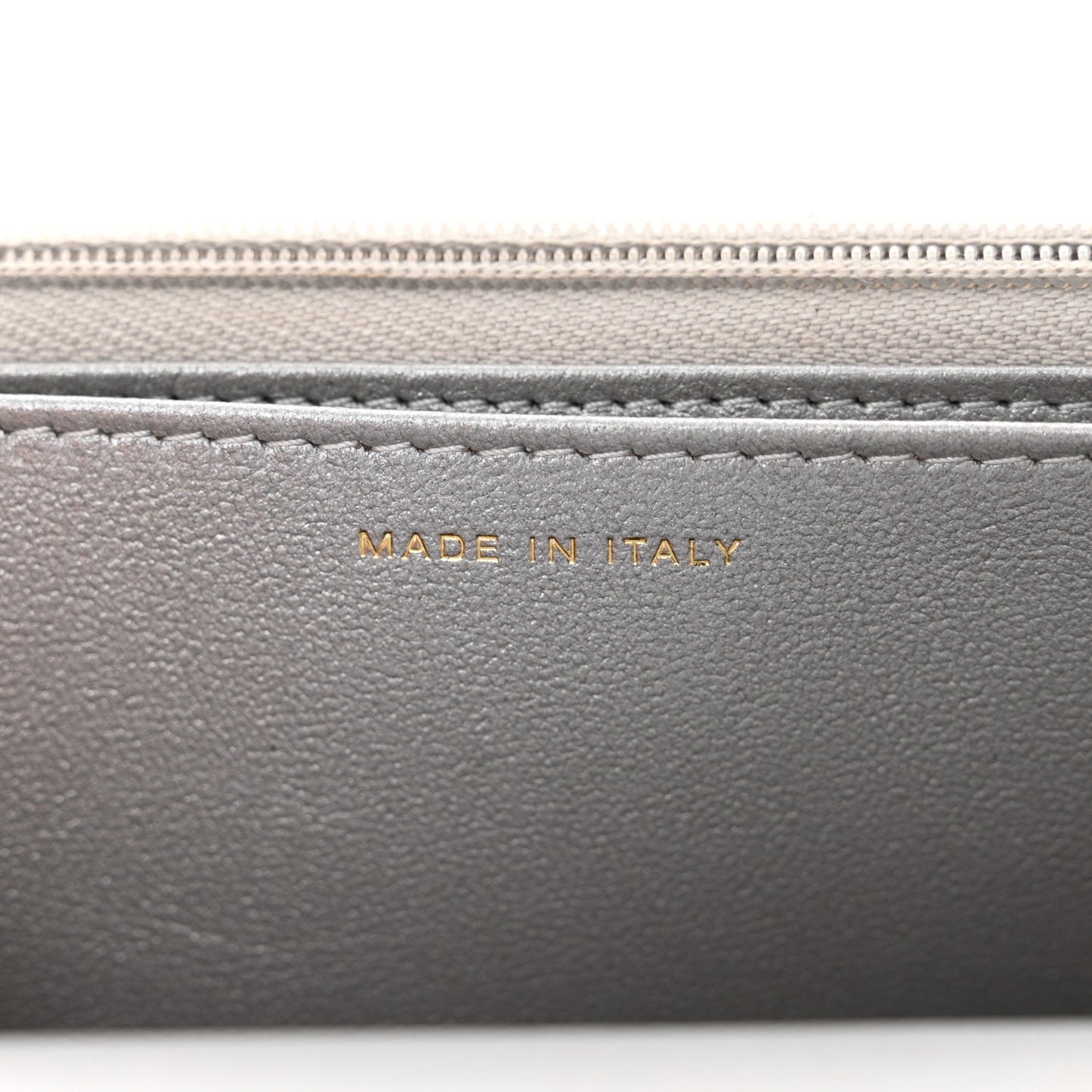 Metallic Lambskin Quilted Crystal Top Handle Rectangular Flap Silver