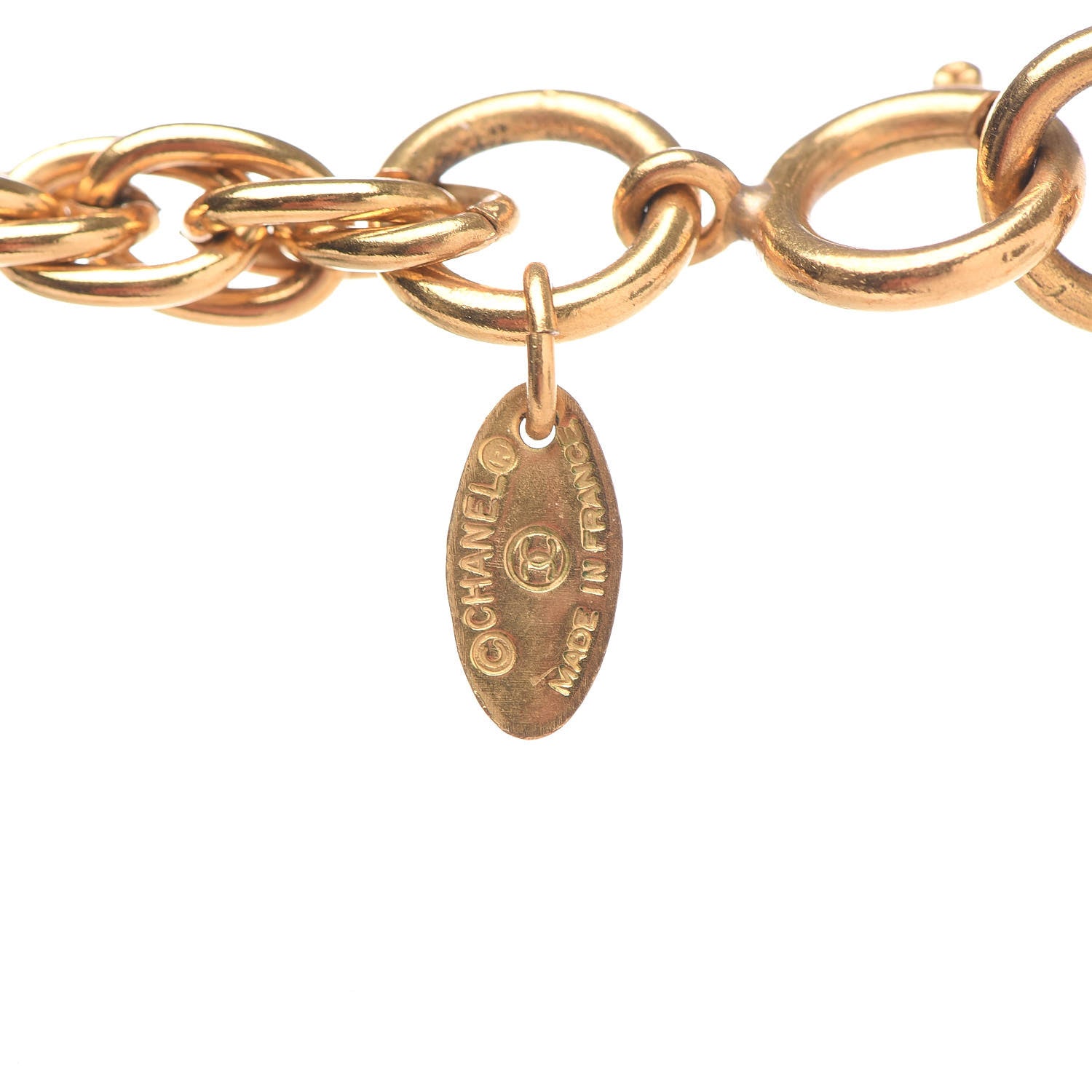 Chanel 31 Rue Cambon Paris Necklace Gold 5 of 6