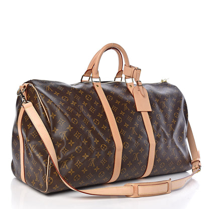 Louis Vuitton Monogram Keepall Bandouliere 55 3 of 11