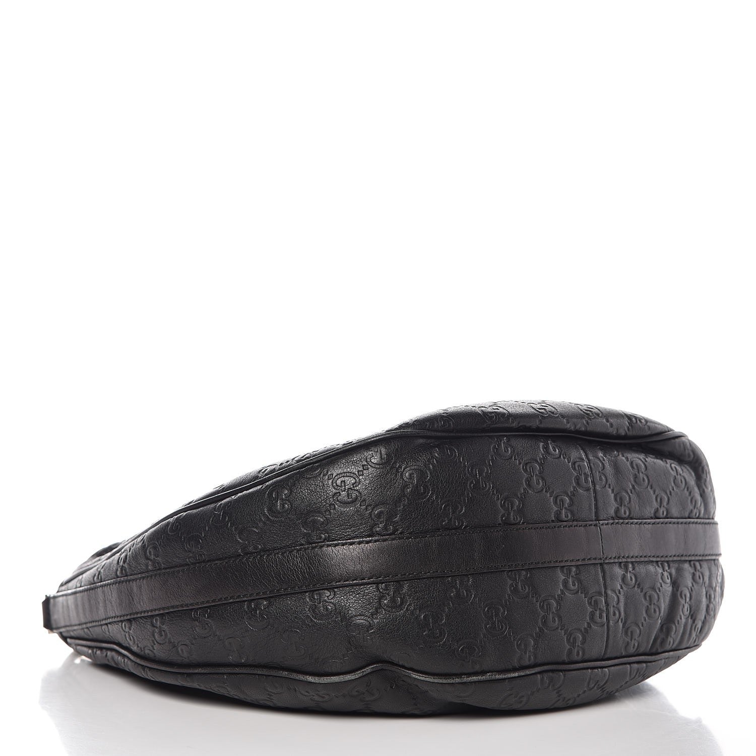 Gucci Guccissima Medium GG Twins Hobo Black 4 of 12