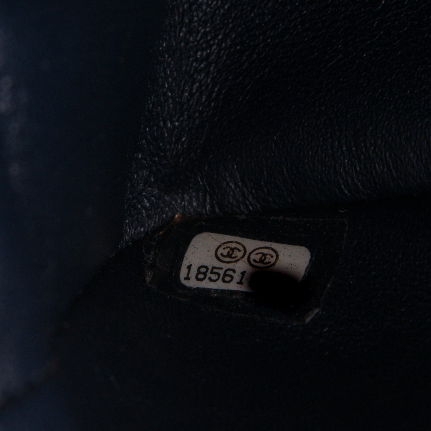 Chanel Caviar Quilted Mini Rectangular Flap Navy Blue 7 of 7