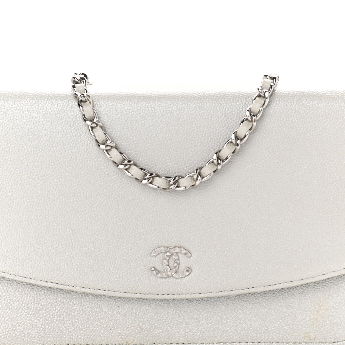 Caviar Sevruga Wallet on Chain WOC Silver