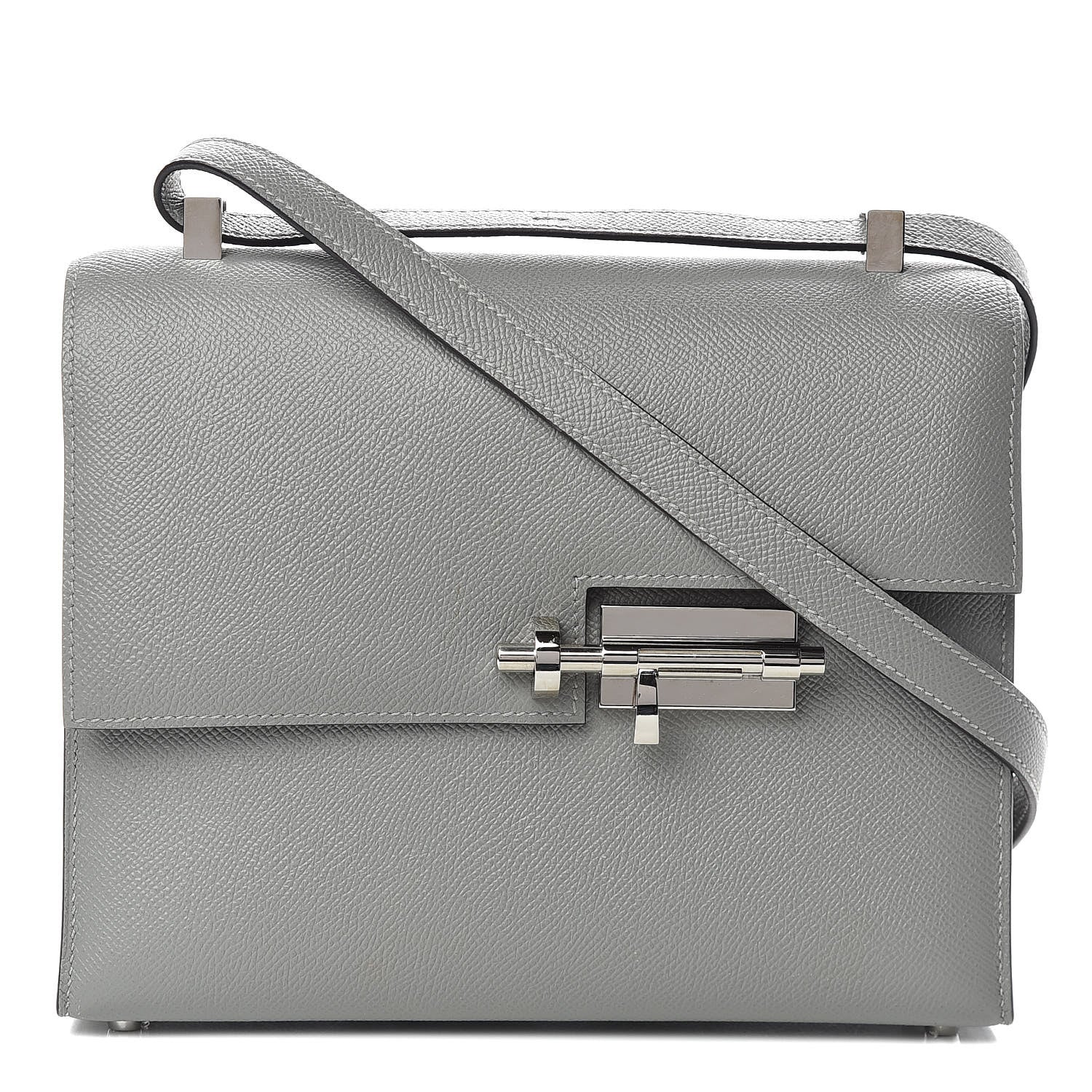 Hermes Epsom Verrou 21 Gris Mouette 1 of 10