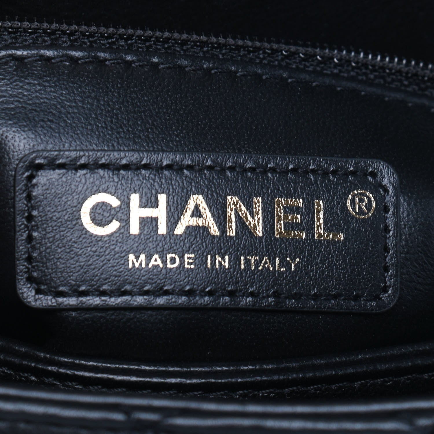 Chanel Calfskin Strass Quilted Mini Coco Handle Flap Black 6 of 10
