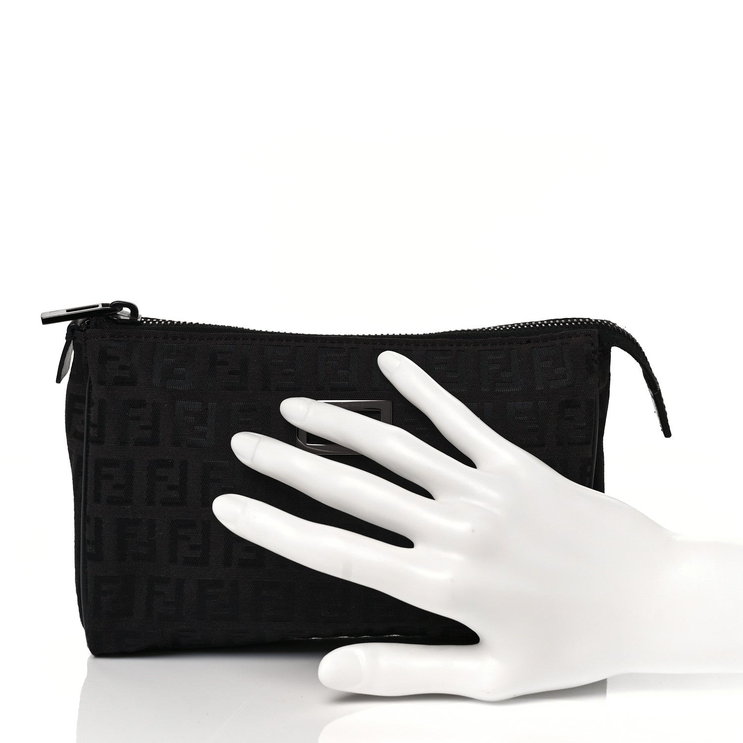 Fendi Zucchino Cosmetic Bag Black 4 of 18