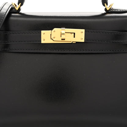 Hermes Box Mini Kelly Sellier 20 Black 8 of 11