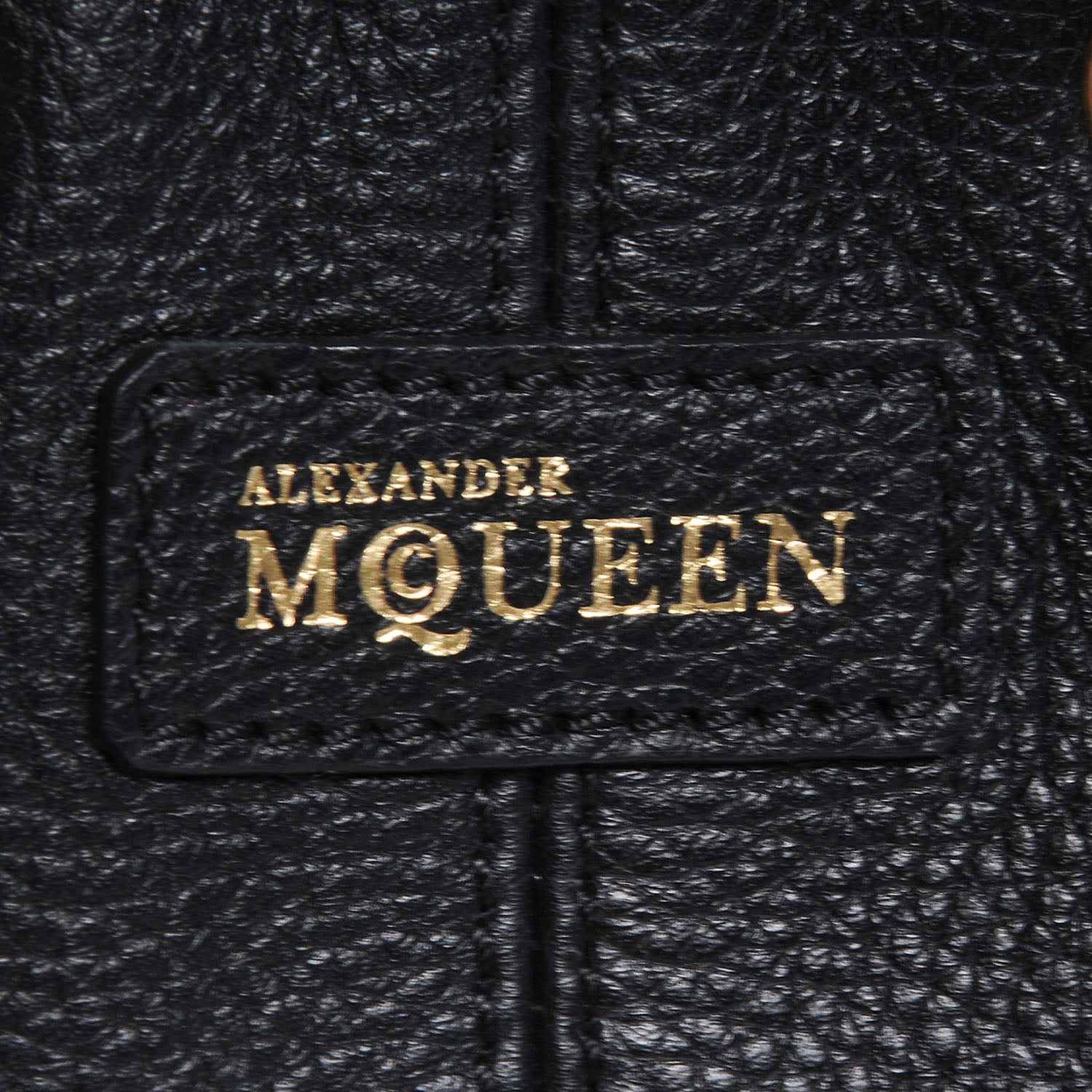 Alexander McQueen Calfskin Padlock Skull Bucket Bag Black 6 of 9