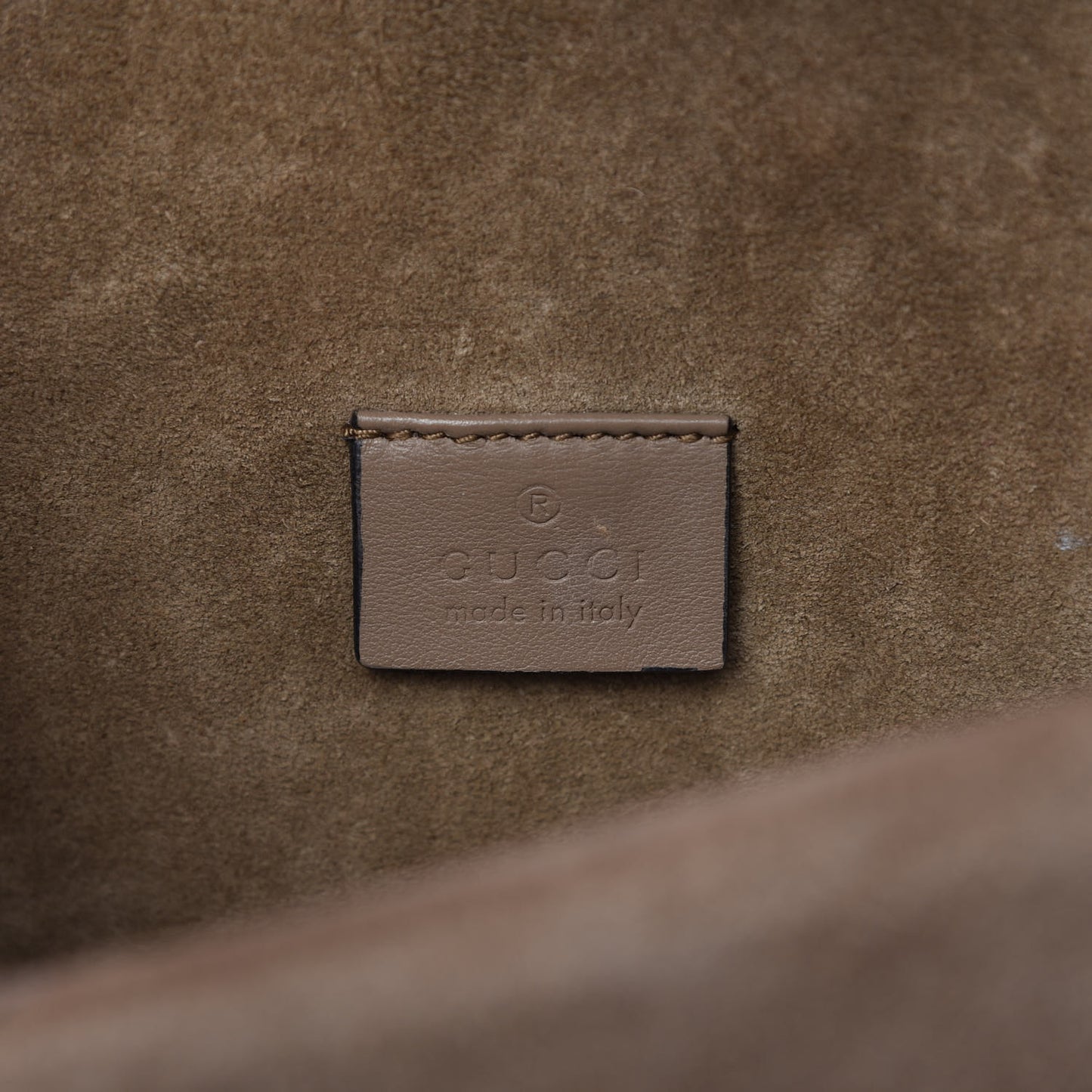 GG Supreme Monogram Mini Dionysus Shoulder Bag Taupe