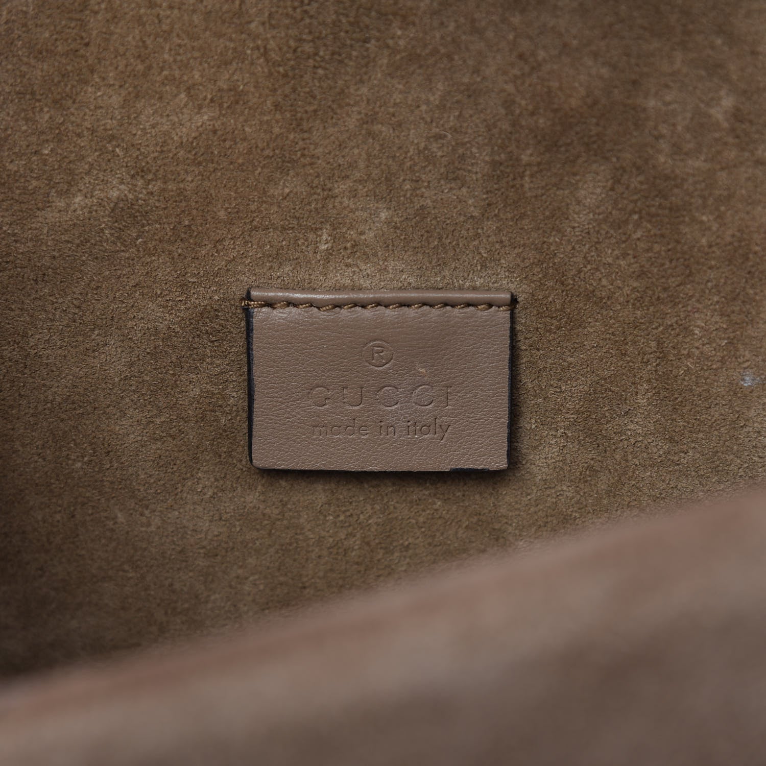 Gucci GG Supreme Monogram Mini Dionysus Shoulder Bag Taupe 8 of 11