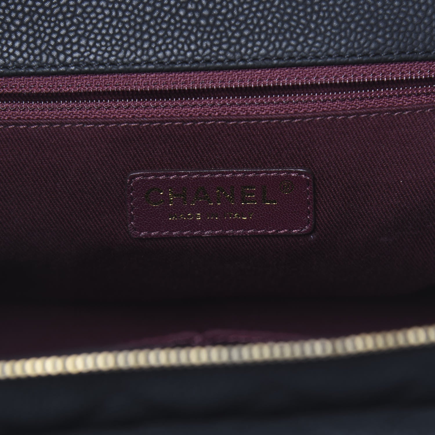 Chanel Iridescent Grained Calfskin Quilted Globe Trotter Vanity Case Black 7 of 11