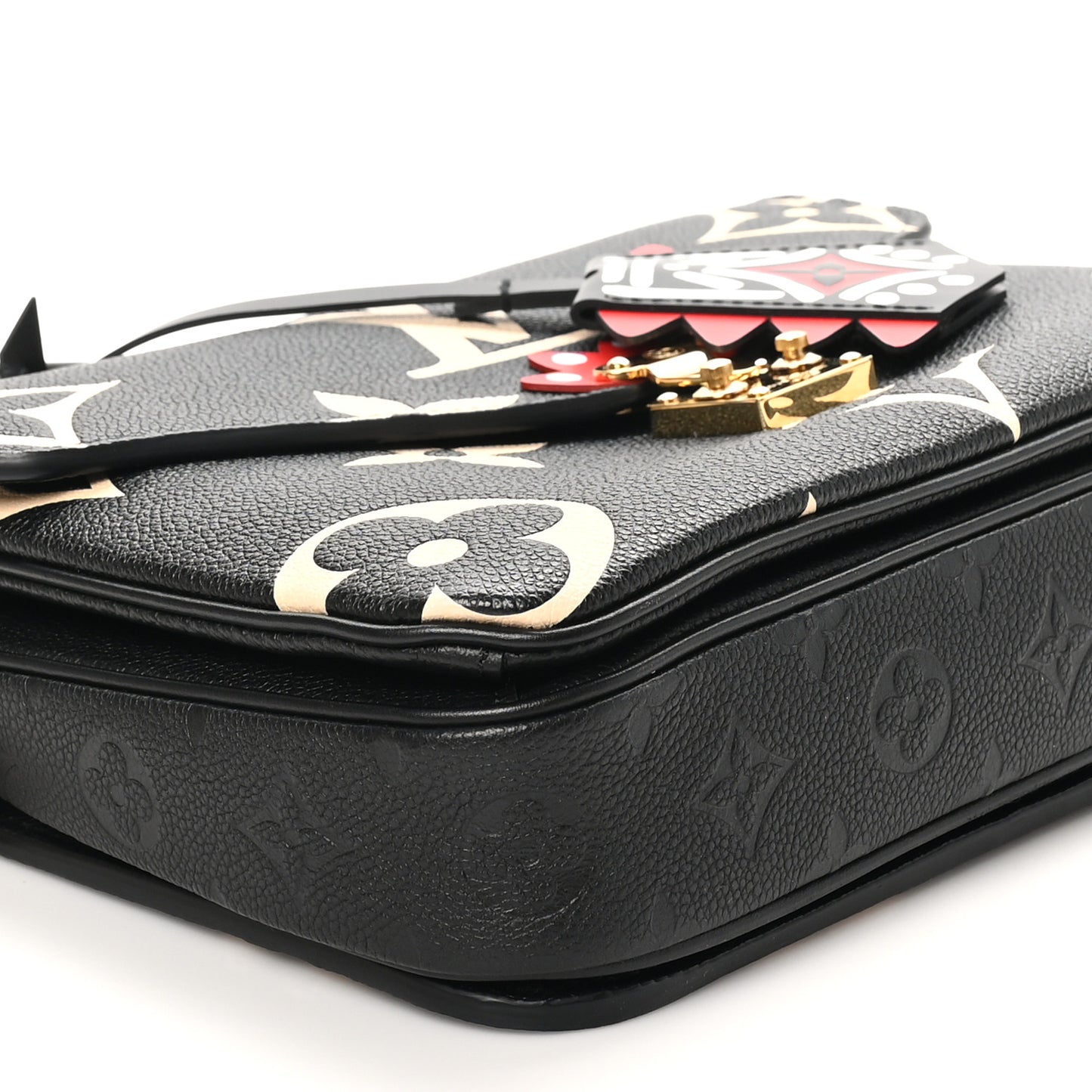 Empreinte Monogram Giant Crafty Pochette Metis Black Creme