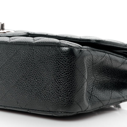 Chanel Caviar Quilted Medium Double Flap Black 11 of 15