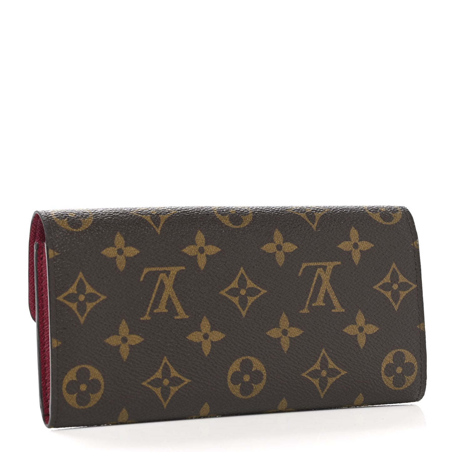 Monogram Emilie Wallet Fuchsia