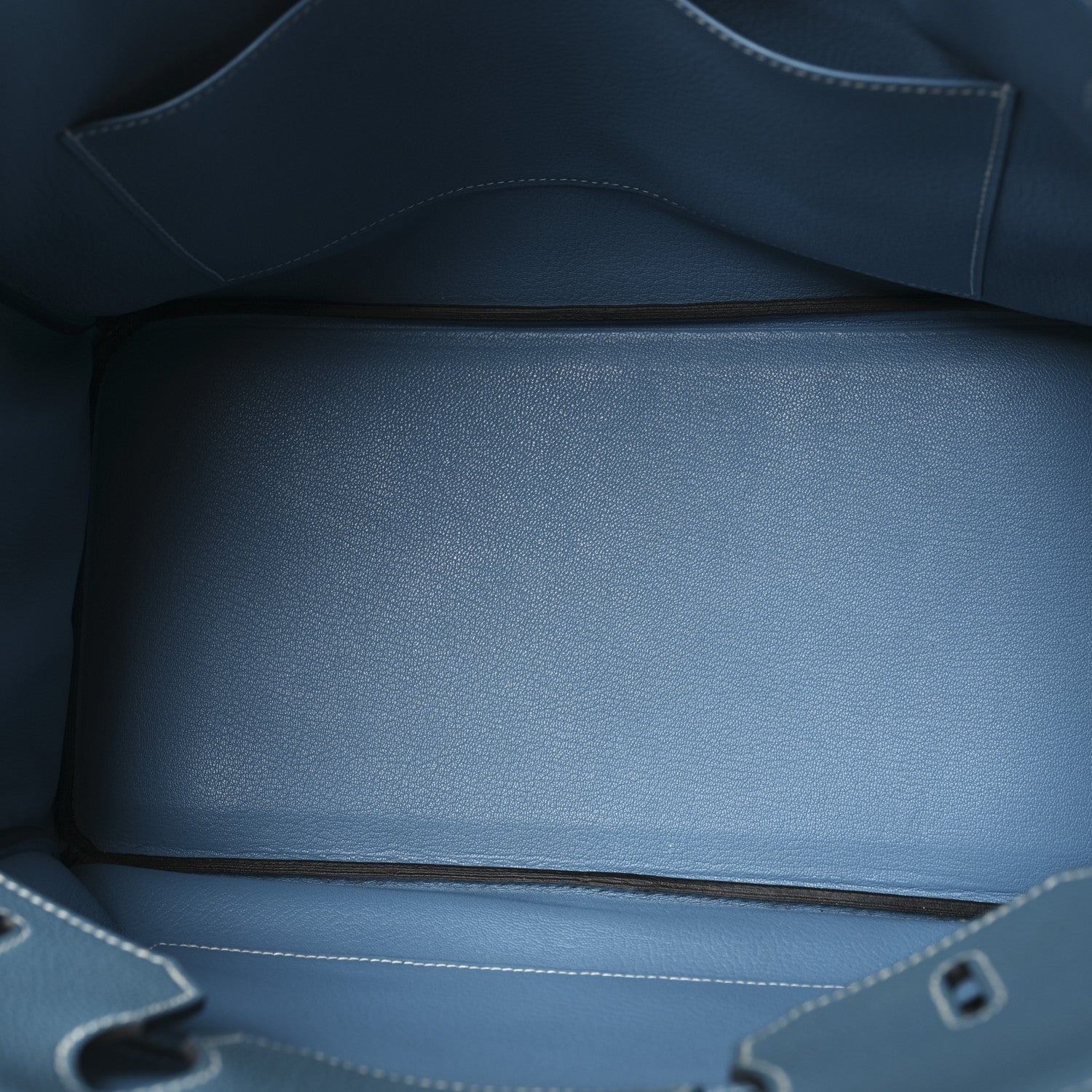Hermes Togo BIRKIN 35 Blue Jean 5 of 13