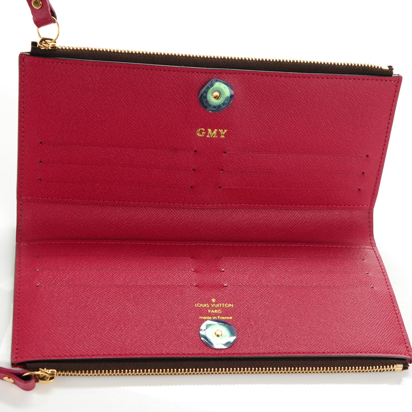 Monogram Adele Wallet Fuchsia