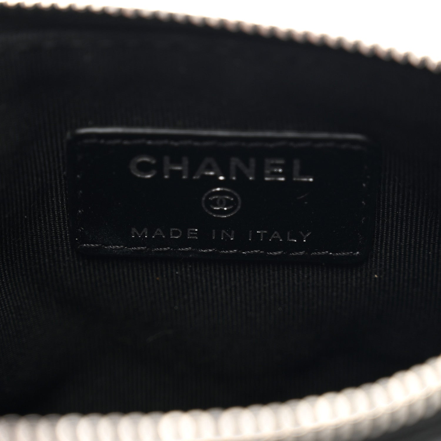 Chanel Lambskin Quilted Small Cosmo Cosmetic Case Black 6 of 7