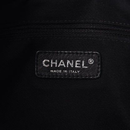 Chanel Caviar Quilted CC Timeless Soft Tote Black 6 of 14